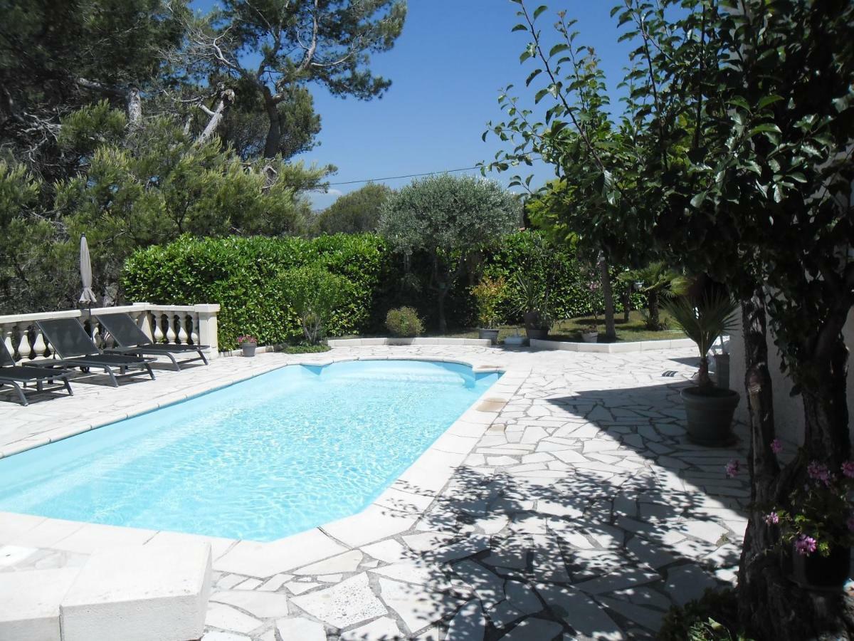 Charmante Villa A 15 Min De Nice Avec Piscine ブロサスク エクステリア 写真